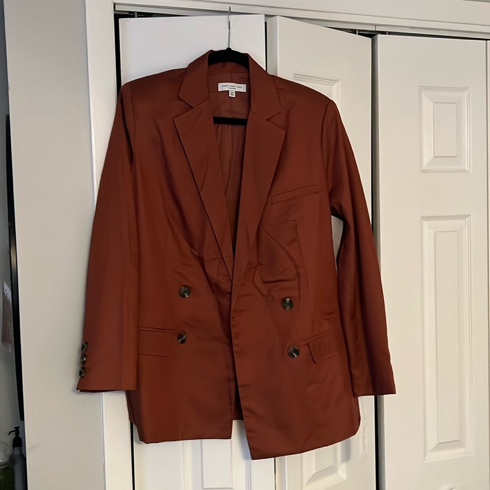 Sweet Baby Jamie Rust colored Blazer - Brand new never worn